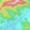 Mappa topografica Case Benti, altitudine, rilievo