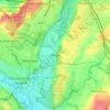 Mappa topografica Wilden, altitudine, rilievo