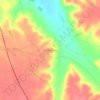 Mappa topografica La Fuencubierta, altitudine, rilievo