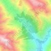 Mappa topografica Campiglia Soana, altitudine, rilievo