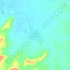 Mappa topografica San Basilio de Palenque, altitudine, rilievo