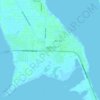 Mappa topografica Big Pine Key, altitudine, rilievo