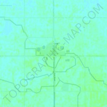 Mappa topografica Girgarre, altitudine, rilievo