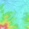 Mappa topografica Dietenbach, altitudine, rilievo