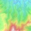 Mappa topografica Kaanibungan Ridge, altitudine, rilievo