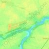 Mappa topografica Le Terrain d'Aviation, altitudine, rilievo