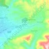 Mappa topografica Medau Is Peis, altitudine, rilievo
