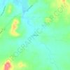Mappa topografica Taylorsville, altitudine, rilievo