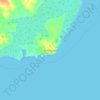Mappa topografica Dillingham, altitudine, rilievo
