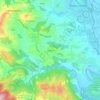 Mappa topografica Gugliano, altitudine, rilievo