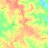 Mappa topografica Stephens, altitudine, rilievo