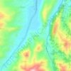 Mappa topografica Yassıkaya, altitudine, rilievo