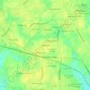 Mappa topografica Oakforest, altitudine, rilievo