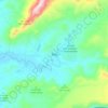 Mappa topografica Nilo, altitudine, rilievo