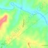 Mappa topografica Estes, altitudine, rilievo
