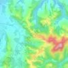Mappa topografica Ca' Foscolo, altitudine, rilievo
