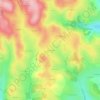 Mappa topografica Les Mivières, altitudine, rilievo