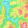 Mappa topografica Forest, altitudine, rilievo