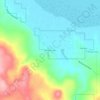 Mappa topografica Mormon Lake, altitudine, rilievo