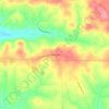 Mappa topografica Micaville, altitudine, rilievo