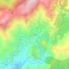 Mappa topografica Chialza, altitudine, rilievo