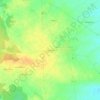 Mappa topografica Patte d'Oie, altitudine, rilievo