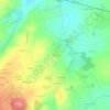 Mappa topografica Le Cruchet, altitudine, rilievo