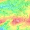 Mappa topografica La Gare, altitudine, rilievo