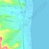 Mappa topografica Marina di Davoli, altitudine, rilievo