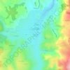 Mappa topografica Baraque de Boissier, altitudine, rilievo
