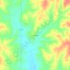 Mappa topografica Moorewood, altitudine, rilievo