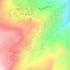Mappa topografica Moserrate, altitudine, rilievo