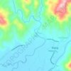 Mappa topografica Dipili, altitudine, rilievo