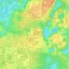 Mappa topografica Greenhead, altitudine, rilievo