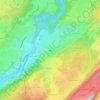 Mappa topografica Spey, altitudine, rilievo