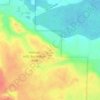 Mappa topografica Guyton Hill, altitudine, rilievo