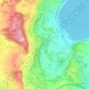 Mappa topografica Maguzzano, altitudine, rilievo