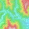 Mappa topografica Peralto, altitudine, rilievo