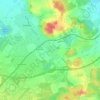 Mappa topografica Argelsried, altitudine, rilievo