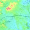 Mappa topografica Hatillo, altitudine, rilievo