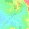 Mappa topografica Buena Vista, altitudine, rilievo
