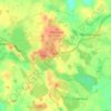 Mappa topografica Newton, altitudine, rilievo