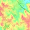 Mappa topografica Springdale, altitudine, rilievo