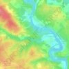 Mappa topografica Le Marquizeau, altitudine, rilievo