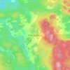 Mappa topografica Grassy Plains, altitudine, rilievo