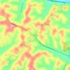 Mappa topografica South Strabane, altitudine, rilievo