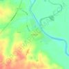Mappa topografica Washington, altitudine, rilievo