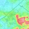 Mappa topografica Stoke-sub-Hamdon, altitudine, rilievo