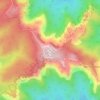Mappa topografica Rainbow Point, altitudine, rilievo
