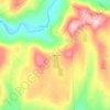 Mappa topografica Joscelyn, altitudine, rilievo